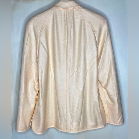 Escada Cashmere/Silk Vintage Professional Peachy Pink Women's Jacket Sz 36 - Picture 2 of 9